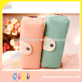 student stationery pu leather cute pencil pouch pencil case with zipper